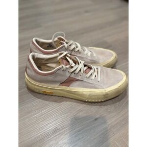 Brandblack Capo Mens Sneakers Pink Tan Suede Vibram Megagrip Size 11 Low Top